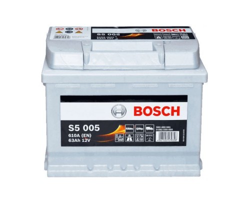 Акумулятор автомобільний Bosch 63А (0 092 S50 050) Акумулятор автомобільний Bosch 63А (0 092 S50 050)