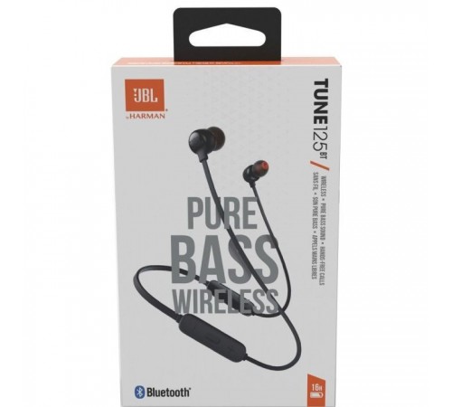 Наушники JBL Tune 125BT Black (JBLT125BTBLK) Наушники JBL Tune 125BT Black (JBLT125BTBLK)