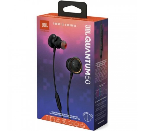 Навушники JBL Quantum 50 Black (JBLQUANTUM50BLK) Навушники JBL Quantum 50 Black (JBLQUANTUM50BLK)