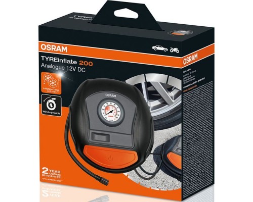 Автомобільний компресор Osram для накачування шин (OTI200) Автомобільний компресор Osram для накачування шин (OTI200)