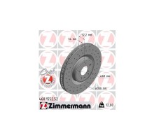 Гальмівний диск ZIMMERMANN 460.1553.52