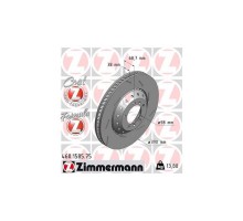 Тормозной диск ZIMMERMANN 460.1585.75