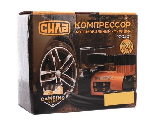 Автомобільний компресор СИЛА СТАНДАРТ 35л/хв, 7 Атм (900401) Автомобільний компресор СИЛА СТАНДАРТ 35л/хв, 7 Атм (900401)