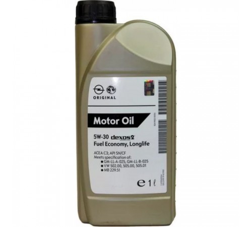 Моторна олива General Motors dexos2 5W-30, 1л (7153) Моторна олива General Motors dexos2 5W-30, 1л (7153)