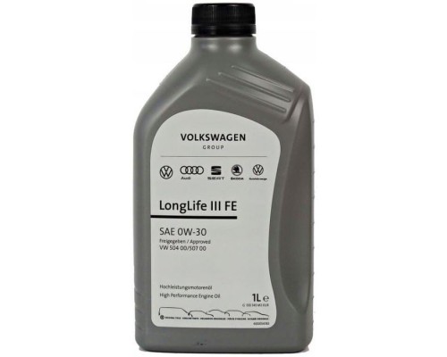 Моторна олива Volkswagen VW LongLife III FE 0W-30, 1л (73034) Моторна олива Volkswagen VW LongLife III FE 0W-30, 1л (73034)