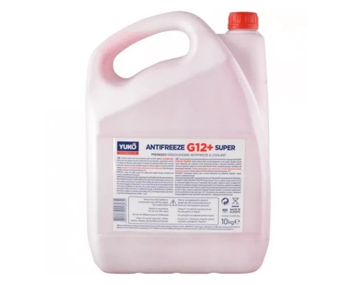 Антифриз Yuko -40 Super G12+ красный 9л (10 кг.) (4820070248234) Антифриз Yuko -40 Super G12+ красный 9л (10 кг.) (4820070248234)
