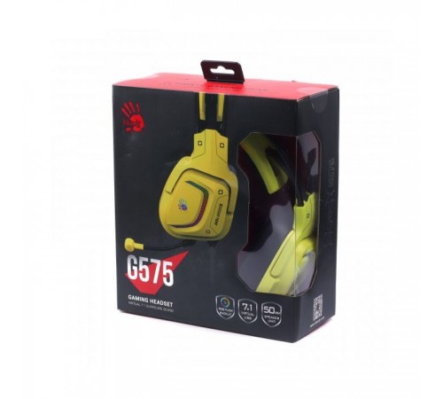 Наушники A4Tech Bloody G575 Punk Yellow Наушники A4Tech Bloody G575 Punk Yellow