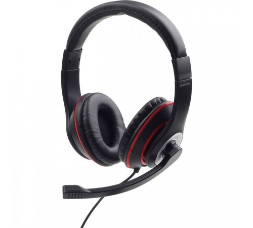 Наушники Gembird MHS-03-BKRD Black/Red (MHS-03-BKRD) Наушники Gembird MHS-03-BKRD Black/Red (MHS-03-BKRD)
