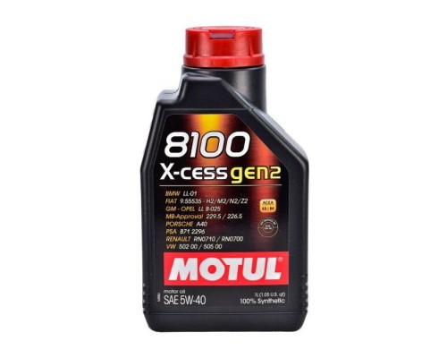Моторна олива MOTUL 8100 X-cess 5w40 1л (368201) Моторна олива MOTUL 8100 X-cess 5w40 1л (368201)