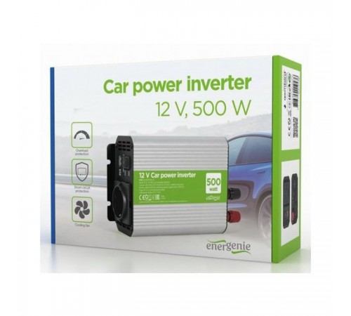 Автомобільний інвертор EnerGenie 12V/220V 500 Вт (EG-PWC500-01) Автомобільний інвертор EnerGenie 12V/220V 500 Вт (EG-PWC500-01)