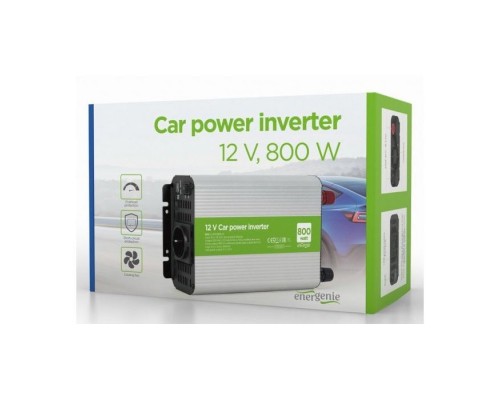 Автомобільний інвертор EnerGenie 12V/220V 800 Вт (EG-PWC800-01)