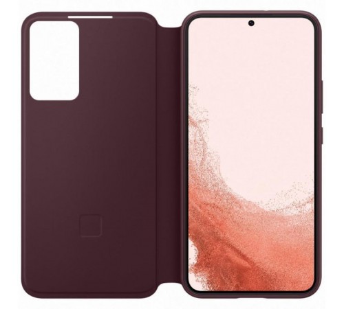 Чохол до мобільного телефона Samsung Smart Clear View Cover Galaxy S22 Plus Burgundy (EF-ZS906CEEGRU) Чохол до мобільного телефона Samsung Smart Clear View Cover Galaxy S22 Plus Burgundy (EF-ZS906CEEGRU)