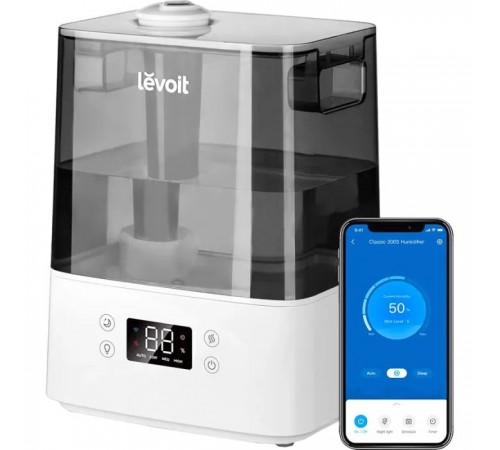 Зволожувач повітря Levoit Smart Humidifier Dual 200S (HEAPHULVSEU0035) Зволожувач повітря Levoit Smart Humidifier Dual 200S (HEAPHULVSEU0035)