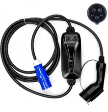 Зарядное устройство для электромобиля HiSmart Type 1-CEE, 6-32A, 7.2кВт, 1 фазное, 5м (EV200030)