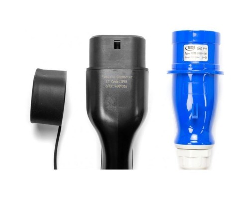 Зарядное устройство для электромобиля HiSmart Type 2-CEE, 6-32A, 7.2кВт, 1 фазное, 5м (EV200047) Зарядное устройство для электромобиля HiSmart Type 2-CEE, 6-32A, 7.2кВт, 1 фазное, 5м (EV200047)