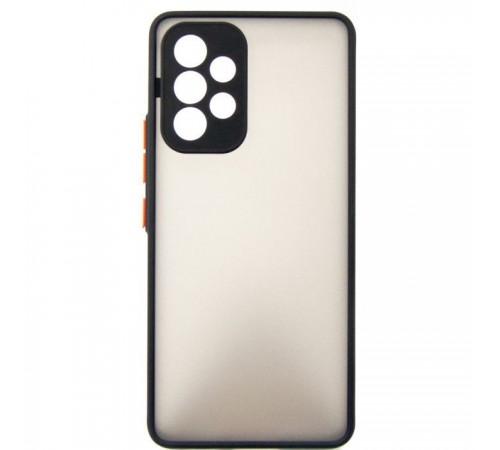 Чохол до мобільного телефона Dengos Matte Samsung Galaxy A53 (black) (DG-TPU-MATT-100) Чохол до мобільного телефона Dengos Matte Samsung Galaxy A53 (black) (DG-TPU-MATT-100)