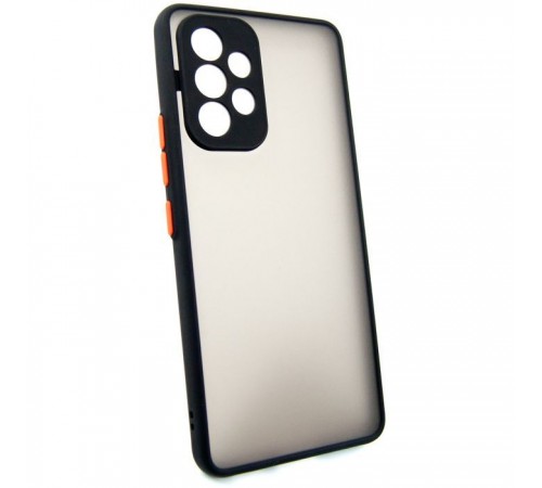 Чохол до мобільного телефона Dengos Matte Samsung Galaxy A53 (black) (DG-TPU-MATT-100) Чохол до мобільного телефона Dengos Matte Samsung Galaxy A53 (black) (DG-TPU-MATT-100)