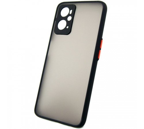 Чохол до мобільного телефона Dengos Matte OPPO A76 (black) (DG-TPU-MATT-105) Чохол до мобільного телефона Dengos Matte OPPO A76 (black) (DG-TPU-MATT-105)