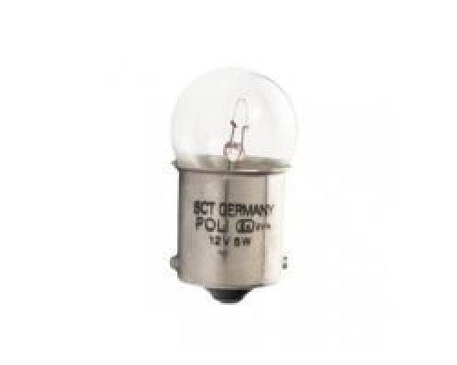 Автолампа SCT-GERMANY R5W Long Life 12V 5W (202051) Автолампа SCT-GERMANY R5W Long Life 12V 5W (202051)