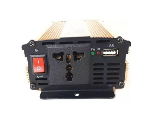 Автомобильный инвертор 12V/220V 2000ВА(1200Вт), approximate sinusoid Voltronic (YT-2000W-CI12V)