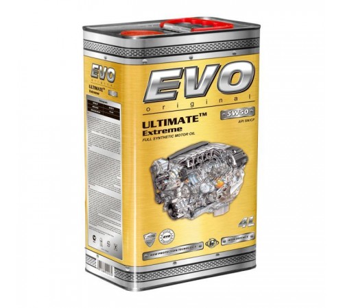 Моторна олива EVO ULTIMATE Extreme 5W50 4L (U E 4L 5W-50) Моторна олива EVO ULTIMATE Extreme 5W50 4L (U E 4L 5W-50)