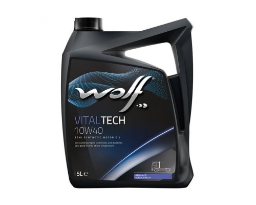 Моторное масло Wolf VITALTECH 10W40 5л (8300912) Моторное масло Wolf VITALTECH 10W40 5л (8300912)