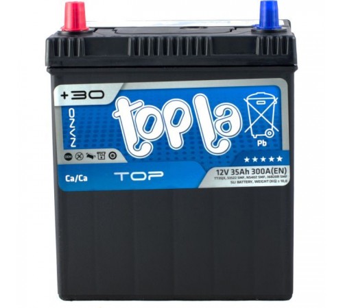 Аккумулятор автомобильный Topla 35 Ah/12VTop/Energy (118 935) Аккумулятор автомобильный Topla 35 Ah/12VTop/Energy (118 935)