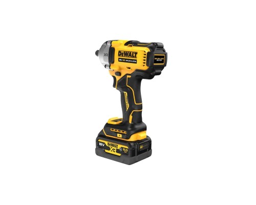 Гайковерт DeWALT 18 В XR Li-lon, 812 Нм, 2 АКБ, ЗУ, чехол (DCF891P2G)