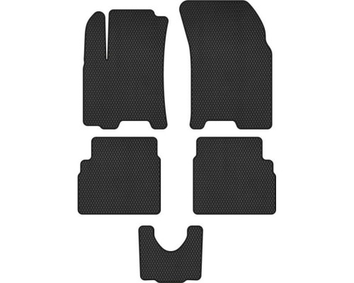 Килимок в салон EVAtech Chevrolet Aveo 2004-2011 2 покоління Htb (CT337C5RBB)