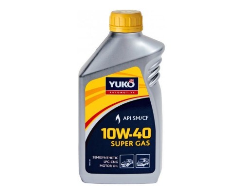 Моторна олива Yuko SUPER GAS 10W-40 1л (4820070246131) Моторна олива Yuko SUPER GAS 10W-40 1л (4820070246131)