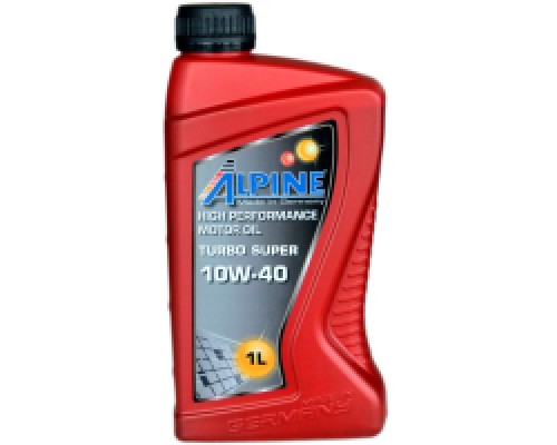 Моторное масло Alpine 10W-40 Turbo Super 1л (0345-1) Моторное масло Alpine 10W-40 Turbo Super 1л (0345-1)