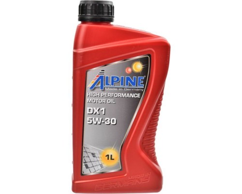 Моторна олива Alpine 5W-30 DX1 1л (1665-1) Моторна олива Alpine 5W-30 DX1 1л (1665-1)