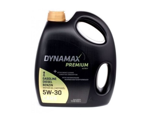 Моторное масло DYNAMAX PREMIUM ULTRA F 5W30 5л (502038) Моторное масло DYNAMAX PREMIUM ULTRA F 5W30 5л (502038)