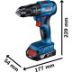 Шуруповерт Bosch GSB 185-LI, 2х2.0 Ah, ЗП GAL 18V-20, кейс (0.601.9K3.100)