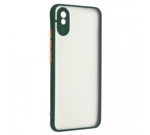 Чохол до мобільного телефона Armorstandart Frosted Matte Xiaomi Redmi 9A Dark Green (ARM66730) Чохол до мобільного телефона Armorstandart Frosted Matte Xiaomi Redmi 9A Dark Green (ARM66730)