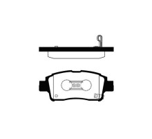 Тормозные колодки HI-Q SP1230