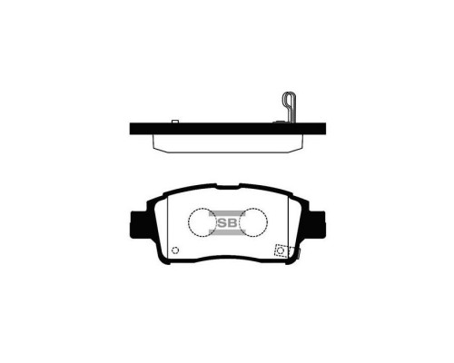 Тормозные колодки HI-Q SP1230 Тормозные колодки HI-Q SP1230