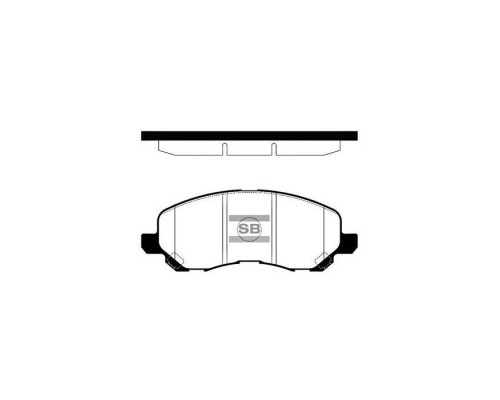 Тормозные колодки HI-Q SP1360 Тормозные колодки HI-Q SP1360