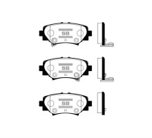 Тормозные колодки HI-Q SP1730