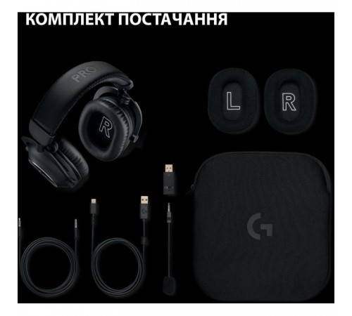 Наушники Logitech G Pro X 2 Lightspeed Wireless Black (981-001263) Наушники Logitech G Pro X 2 Lightspeed Wireless Black (981-001263)