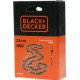Ланцюг Black&Decker 3/8", 1.3 мм, 40 ланок, довжина 10"/25 см (A6225CS)