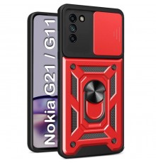 Чохол до мобільного телефона BeCover Military Nokia G21 / G11 Red (709108)