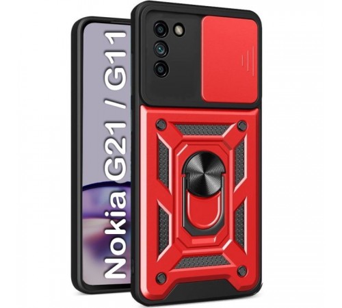 Чохол до мобільного телефона BeCover Military Nokia G21 / G11 Red (709108) Чохол до мобільного телефона BeCover Military Nokia G21 / G11 Red (709108)