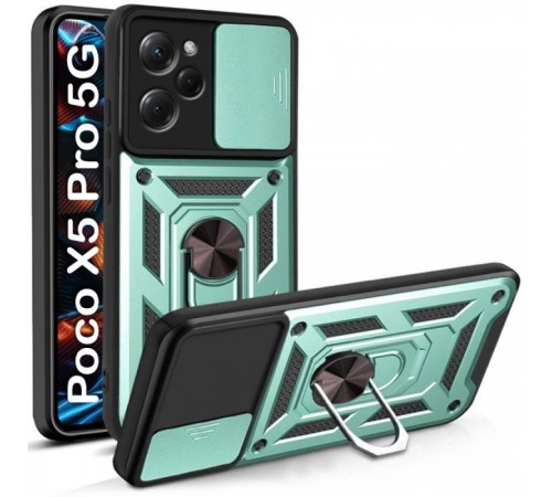 Чохол до мобільного телефона BeCover Military Poco X5 Pro 5G Dark Green (709116) Чохол до мобільного телефона BeCover Military Poco X5 Pro 5G Dark Green (709116)