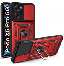 Чохол до мобільного телефона BeCover Military Poco X5 Pro 5G Red (709117)