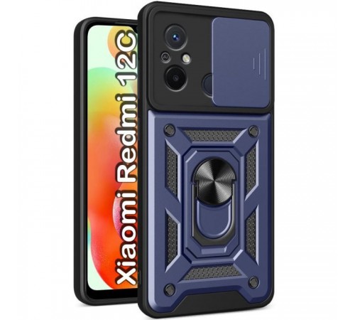 Чохол до мобільного телефона BeCover Military Xiaomi Redmi 12C Blue (709166) Чохол до мобільного телефона BeCover Military Xiaomi Redmi 12C Blue (709166)