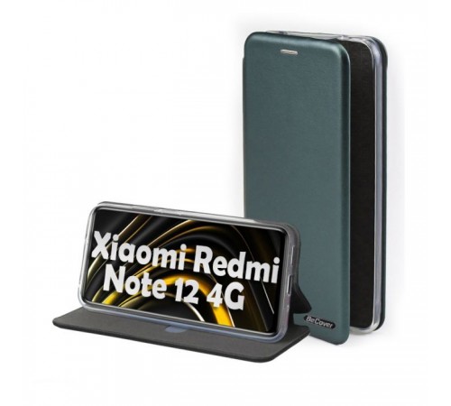 Чохол до мобільного телефона BeCover Exclusive Xiaomi Redmi Note 12 4G Dark Green (709058) Чохол до мобільного телефона BeCover Exclusive Xiaomi Redmi Note 12 4G Dark Green (709058)