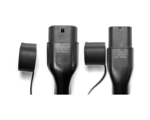 Зарядний кабель для електромобіля HiSmart Type 2, 32A, 22кВт, 3 фазный, 5м (EV200023) Зарядний кабель для електромобіля HiSmart Type 2, 32A, 22кВт, 3 фазный, 5м (EV200023)