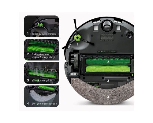 Пилосос iRobot Roomba Combo J7+ (c755840) Пилосос iRobot Roomba Combo J7+ (c755840)