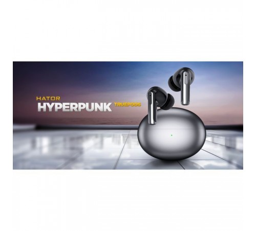 Наушники Hator Hyrerpunk Truepods Black (HTA-430) Наушники Hator Hyrerpunk Truepods Black (HTA-430)